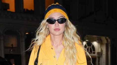 Gigi Hadid’s Yellow Jumpsuit and Uggs Ensemble Is .